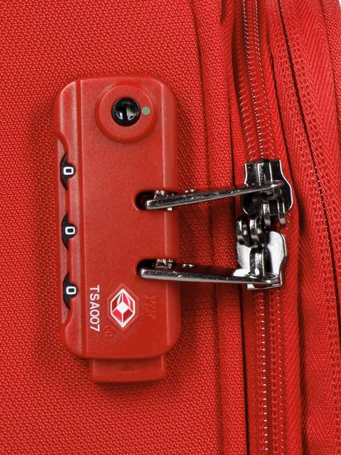 Trolley U-LITE CLASSIC, bagaglio a mano, espandibile  ROSSO - Bagagli a mano