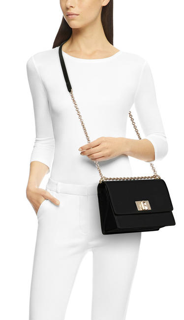 1927 Small Borsa a tracolla, in pelle Nero - Borse Donna