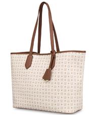POLLINI Heritage Classic Shopper a spalla avorio/marrone - Borse Donna - 4