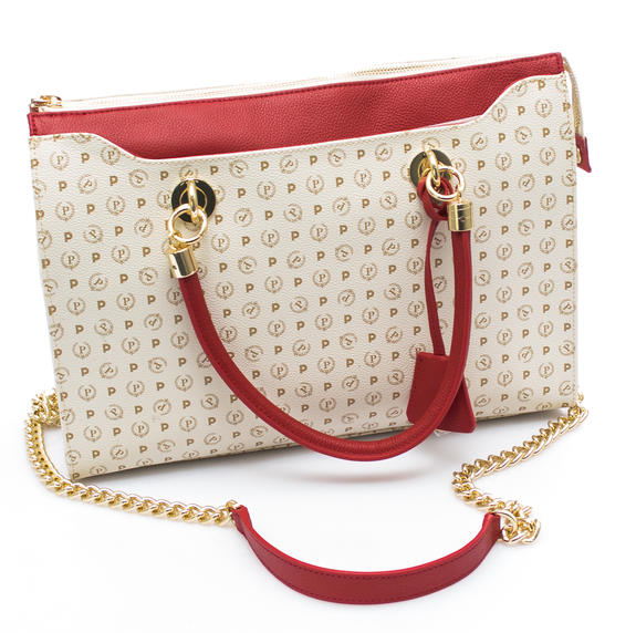 HERITAGE CLASSIC Borsa a mano con tracolla avorio/lac - Borse Donna