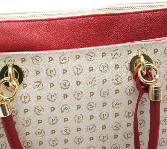 HERITAGE CLASSIC Borsa a mano con tracolla avorio/lac - Borse Donna