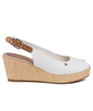 TOMMY HILFIGER ELBA Sandali con zeppa open toe avorio - Scarpe Donna - 2
