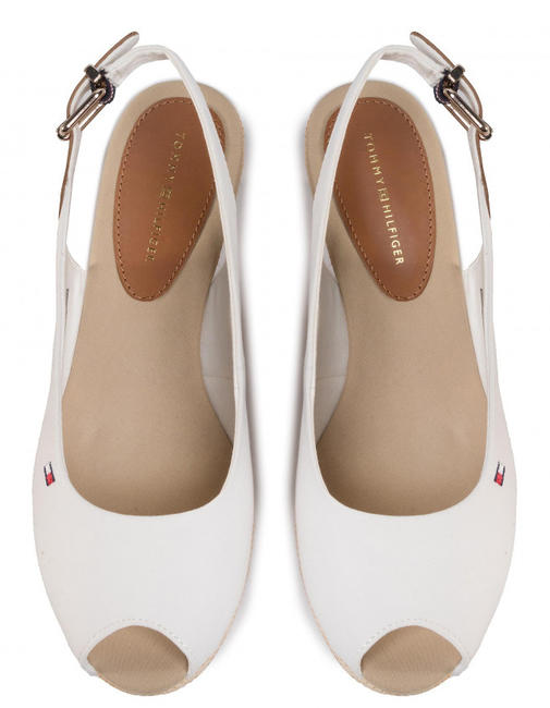 ELBA Sandali con zeppa open toe avorio - Scarpe Donna