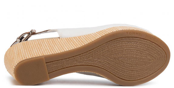 ELBA Sandali con zeppa open toe avorio - Scarpe Donna