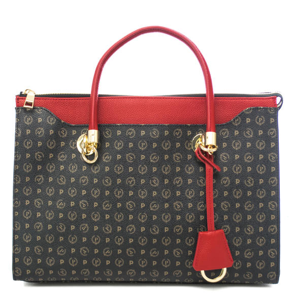 HERITAGE CLASSIC Borsa a mano con tracolla nero lacca - Borse Donna