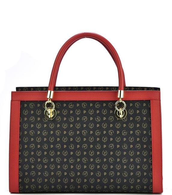 Heritage Classic Satchel Borsa a mano o a spalla nero lacca - Borse Donna
