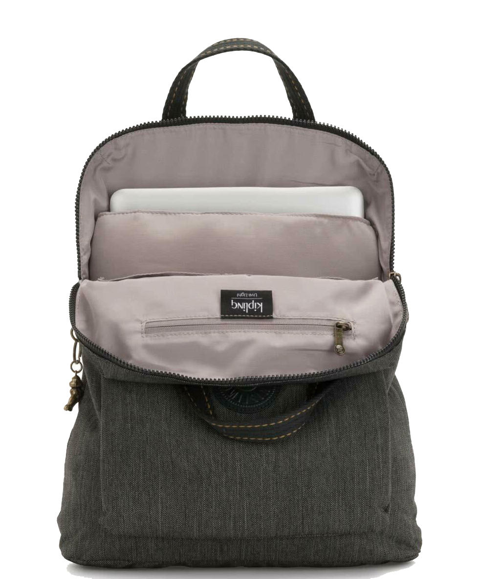 Kipling Kazuki Borsa A Mano, Porta Pc 13" Black Indigo