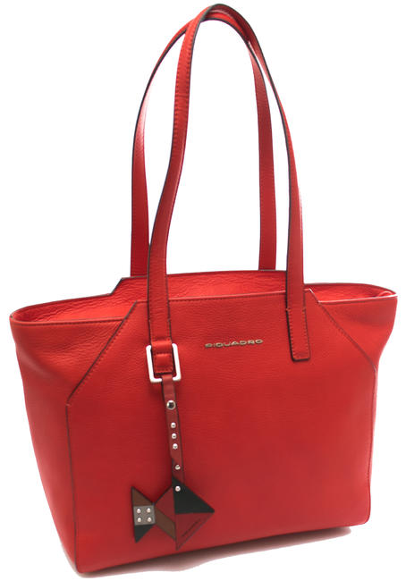 BORSA DONNA PIQUADRO muse shopping bag porta ipad con porta computer ROSSO  BD432 EUR 149,50 - PicClick IT