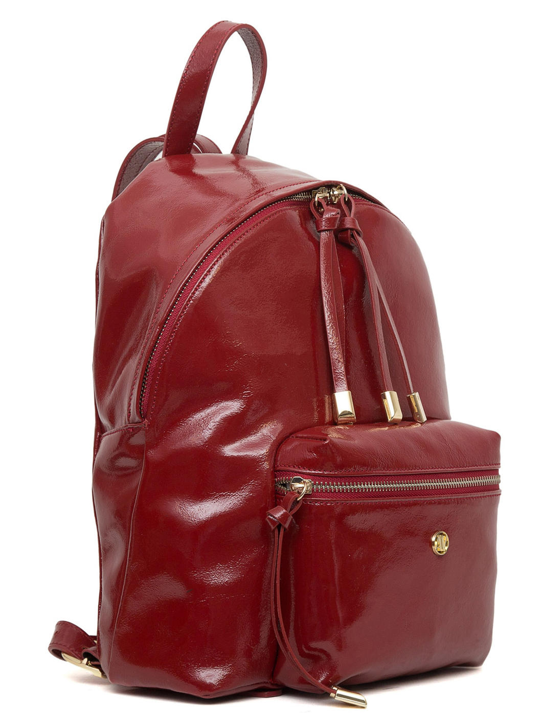 Anna Virgili Rimini Bright Gaia Zaino A Spalla, In Naplak Bordeaux -  Acquista A Prezzi Outlet!