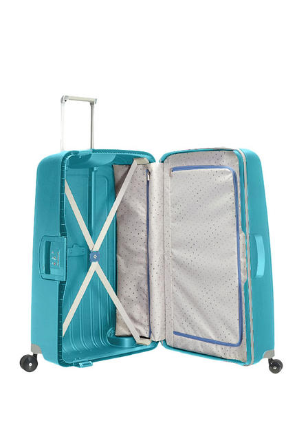 S'CURE Trolley misura grande AQUA BLUE - Trolley Rigidi