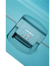 SAMSONITE S'CURE Trolley misura grande AQUA BLUE - Trolley Rigidi - 5