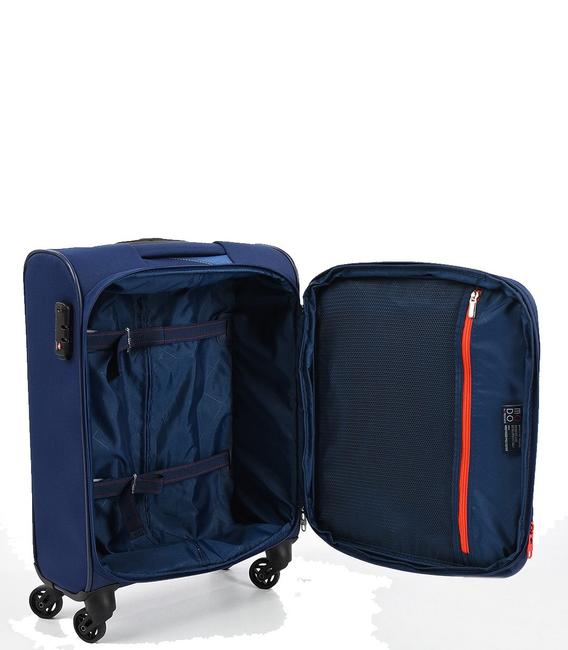 Trolley THUNDER, bagaglio a mano, espandibile blue - Bagagli a mano