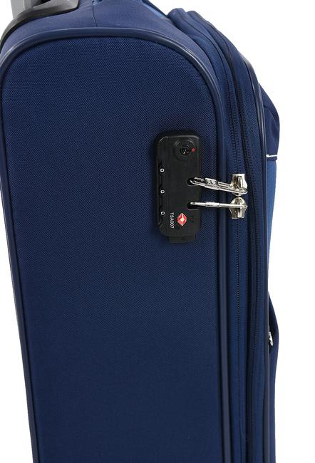 Trolley THUNDER, bagaglio a mano, espandibile blue - Bagagli a mano