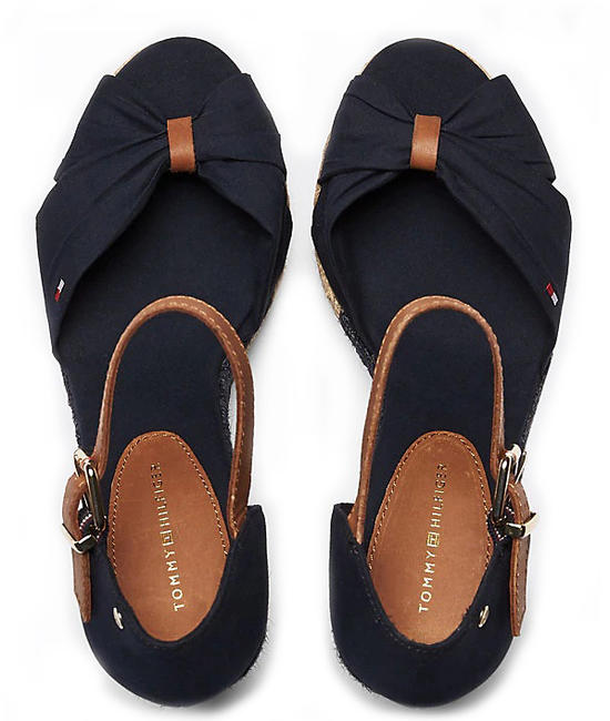 BASIC Sandali espadrillas alti open toe desert sky - Scarpe Donna