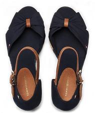 TOMMY HILFIGER BASIC Sandali espadrillas alti open toe desert sky - Scarpe Donna - 3