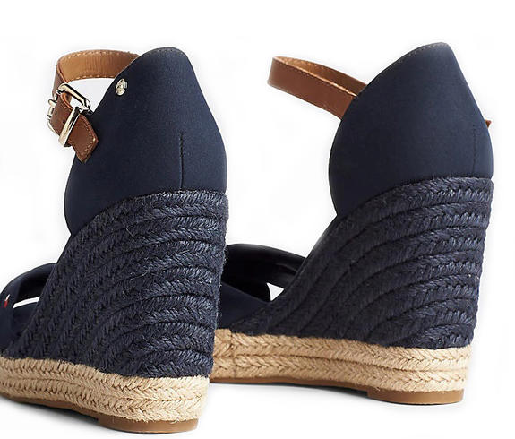 BASIC Sandali espadrillas alti open toe desert sky - Scarpe Donna
