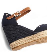 TOMMY HILFIGER BASIC Sandali espadrillas alti open toe desert sky - Scarpe Donna - 5