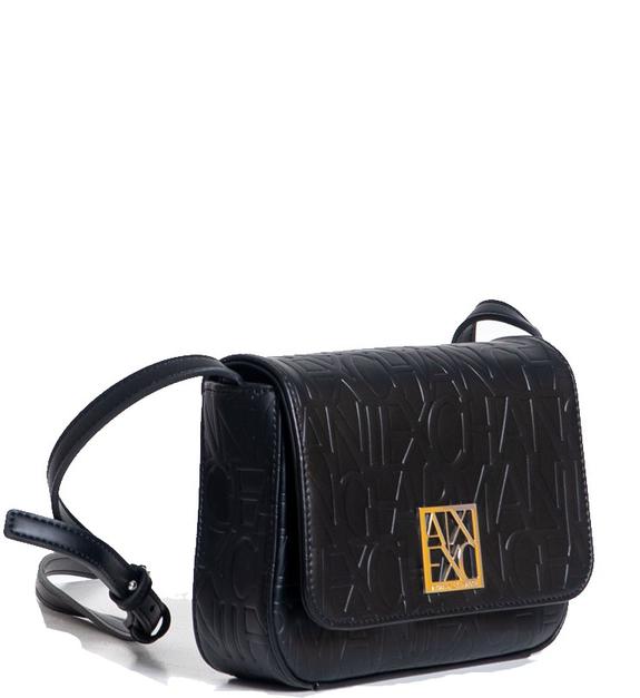 LOGO EMBOSSED Borsa a tracolla, stampa logo Nero - Borse Donna