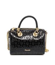 POLLINI  HERITAGE VERNICE Mini bauletto con tracolla Nero - Borse Donna - 3