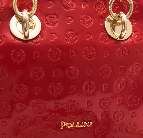  HERITAGE VERNICE Mini bauletto con tracolla rosso - Borse Donna