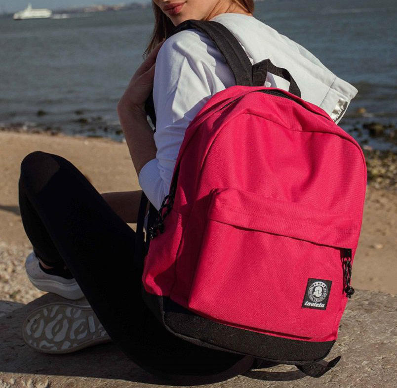 Invicta Backpack Carlson Plain Zaino Porta Pc 13\