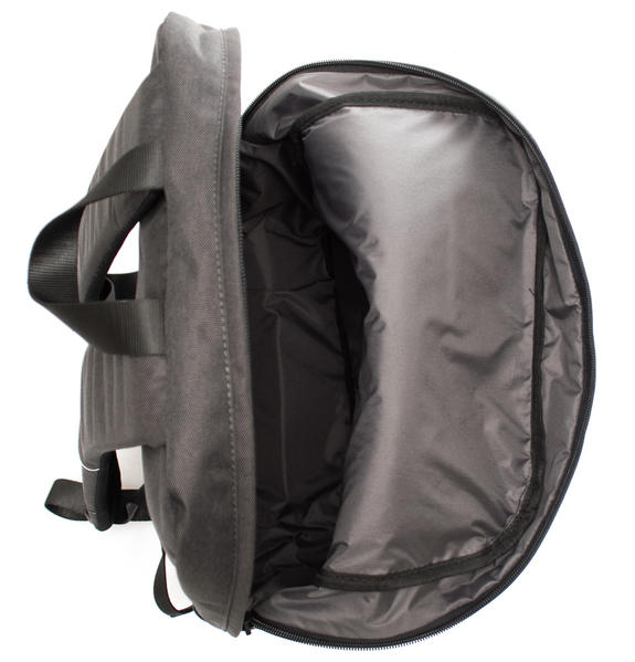  EASY M Zaino porta PC 15,6" gunmetal - Zaini Scuola & Tempo Libero