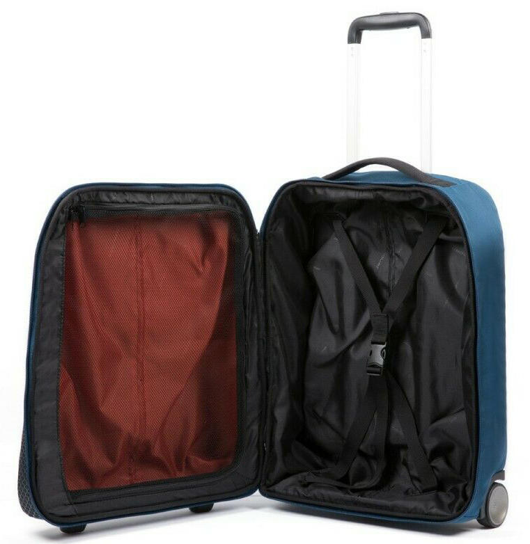 Piquadro Zaino Trolley Coleos Blu - Acquista A Prezzi Outlet!