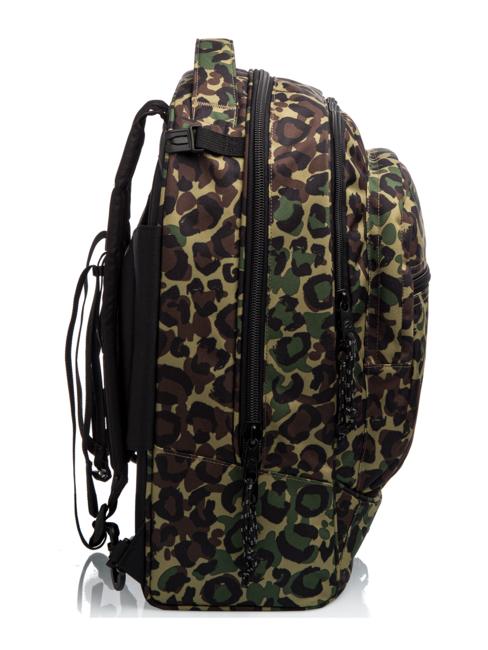  NEW PLUG ANIMALIER Zaino Trolley 3 in 1 LEO GREEN            - Zaini con carrello