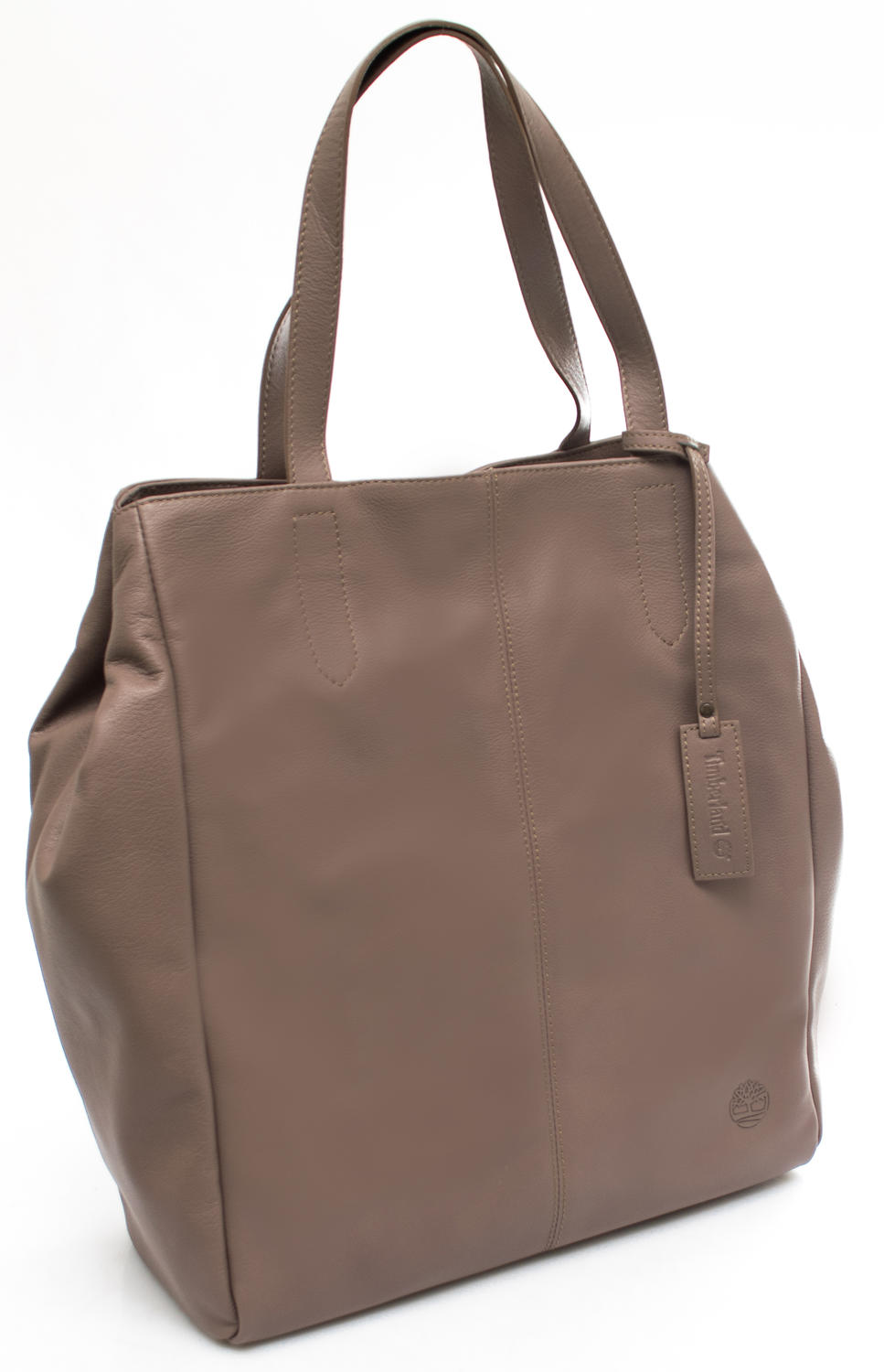 Timberland Santerre Vertical Shopper In Pelle Taupe - Acquista A Prezzi  Outlet!