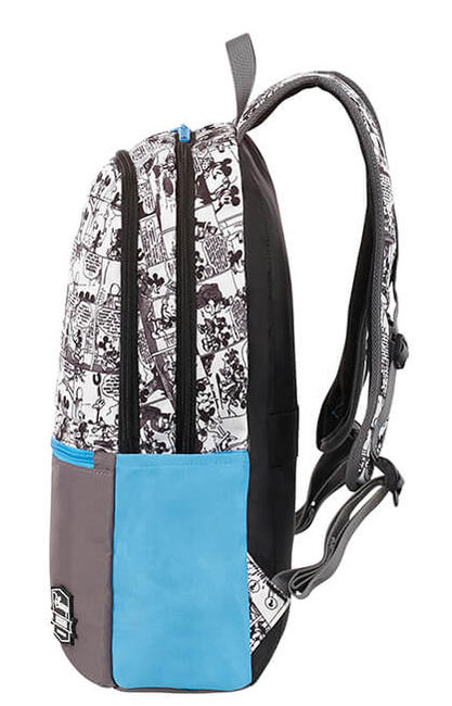  URBAN GROOVE Zaino porta PC 13" MICKEY COMICS BLUE - Zaini Scuola & Tempo Libero