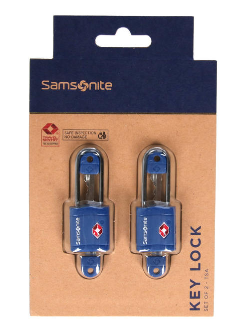 GLOBAL TRAVEL Set 2 Lucchetti TSA midnightblue - Accessori Viaggio