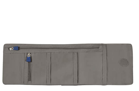 GLOBAL TRAVEL  Portafoglio antifurto da collo per viaggiare in sicurezza ECLIPSEGREY - Accessori Viaggio