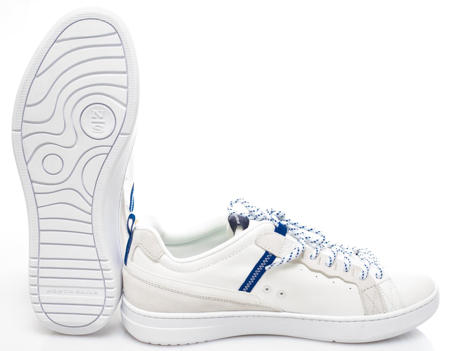 North Sails One Tw Sneakers In Pelle Bianco33 - Acquista A Prezzi Outlet!