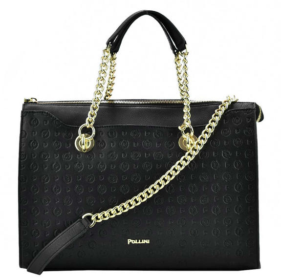 Heritage Embossed Borsa a spalla, con tracolla Nero - Borse Donna