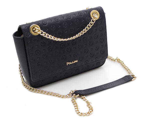 Heritage Embossed Borsa a tracolla, con portabilit&agrave; a spalla blu - Borse Donna