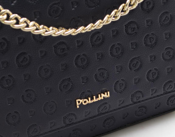 Heritage Embossed Borsa a tracolla, con portabilit&agrave; a spalla blu - Borse Donna