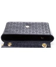 POLLINI Heritage Embossed Borsa a tracolla, con portabilit&agrave; a spalla blu - Borse Donna - 4