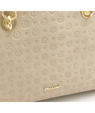 POLLINI Heritage Embossed Borsa a spalla, con tracolla BEIGE - Borse Donna - 3