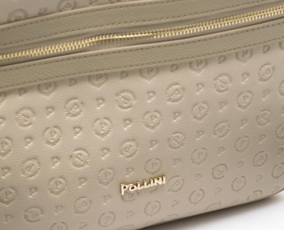 Heritage Embossed HERITAGE HEMBOSSED Borsa a tracolla, con tasca BEIGE - Borse Donna