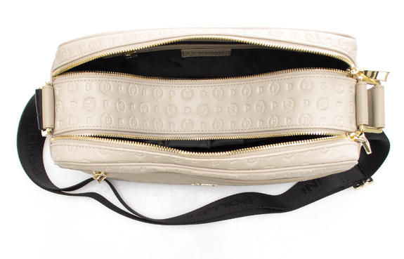 Heritage Embossed HERITAGE HEMBOSSED Borsa a tracolla, con tasca BEIGE - Borse Donna