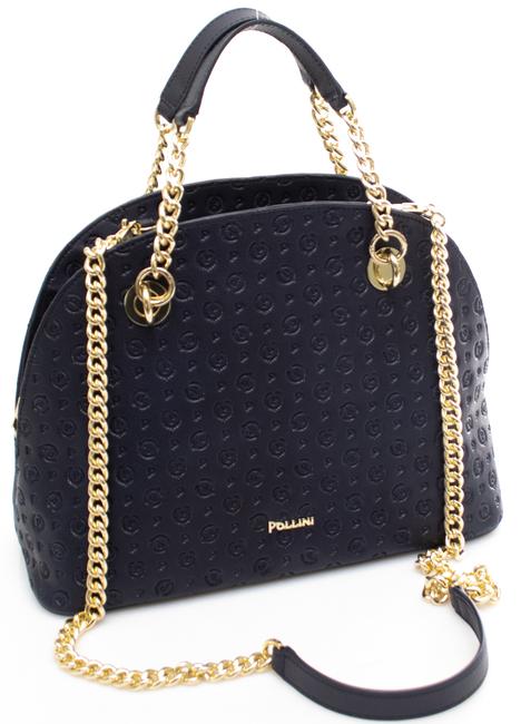 Heritage Embossed Borsa a mano, con tracolla blu - Borse Donna