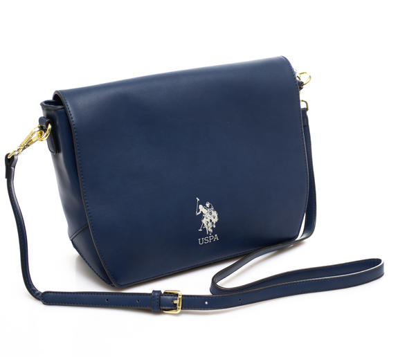 S.U.A. POLO ASSN. CHEYENNE Borsetta a tracolla BLU NAVY - Borse Donna