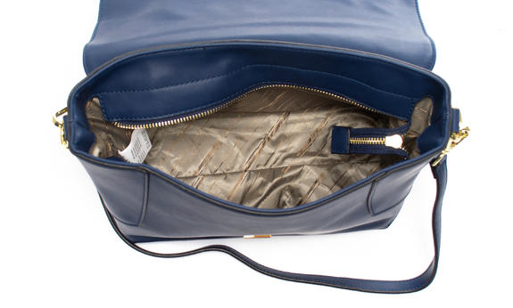 S.U.A. POLO ASSN. CHEYENNE Borsetta a tracolla BLU NAVY - Borse Donna