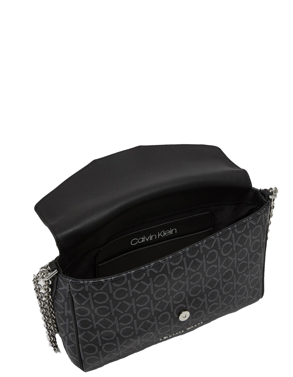 Calvin Klein Borsa A Spalla / A Tracolla Black Mono Mix - Acquista A Prezzi  Outlet!