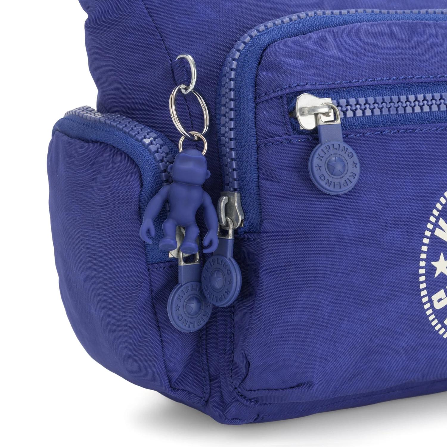 Kipling Gabbie S Borsa A Tracolla Laser Blue Acquista A Prezzi Outlet!