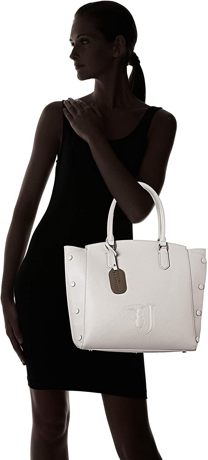 Trussardi Melissa Borsa A Mano Silver - Acquista A Prezzi Outlet!