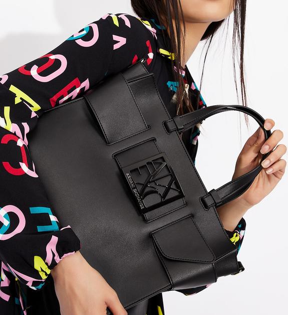 A|X BUCKLE Borsa a mano con tracolla Nero - Borse Donna