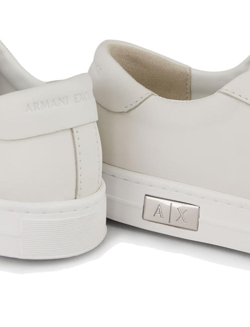  Sneakers da donna in pelle WHITE/WHITE - Scarpe Donna