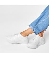 ARMANI EXCHANGE A|X Chunky Sneakers OP WHITE - Scarpe Donna - 6