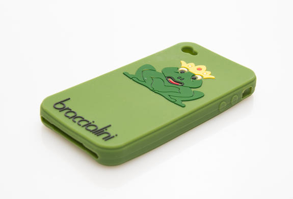 COVER Ranocchio Per iPhone 4 fantasia - Porta tablet & Organizer